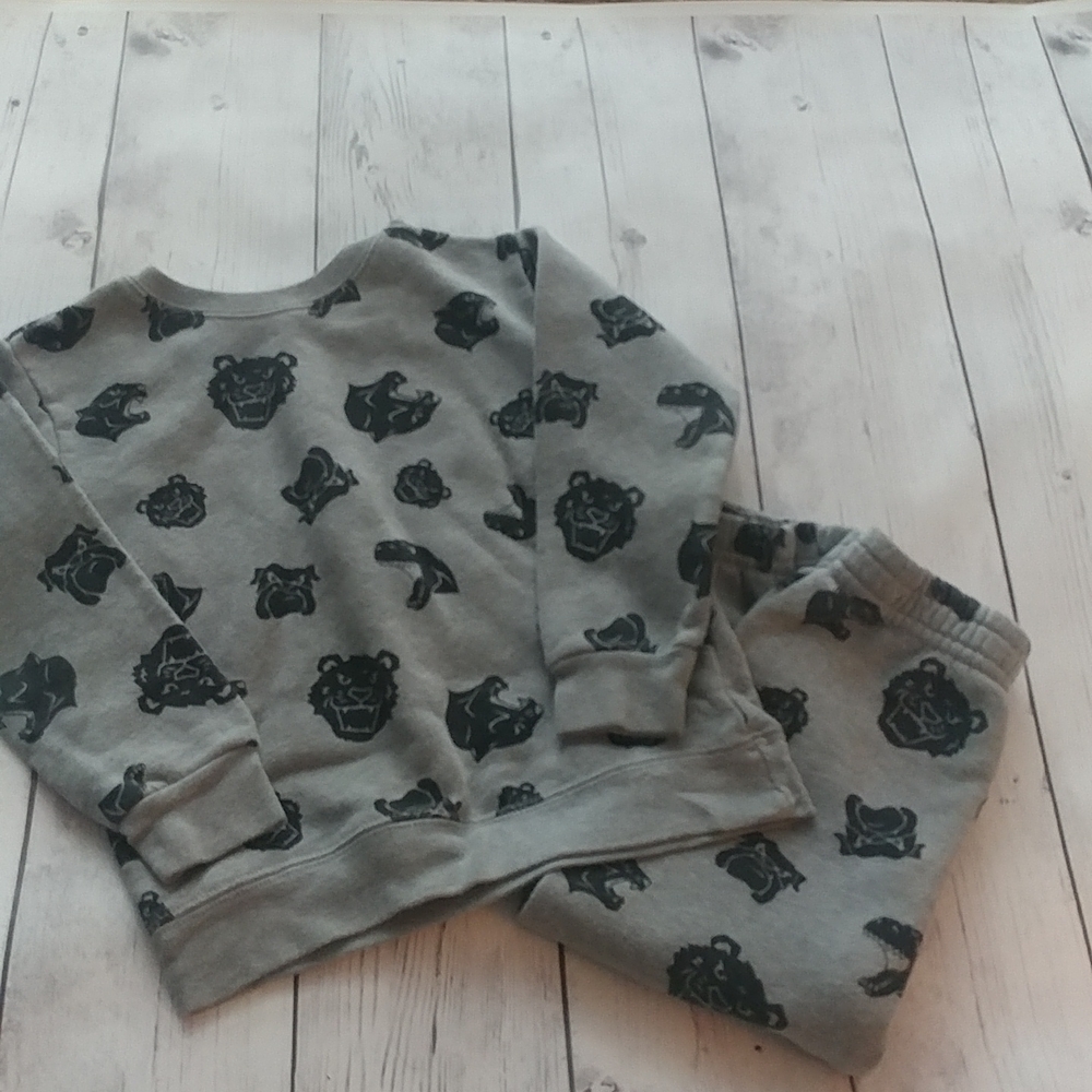 Fleece two piece outfit boy size 4t
